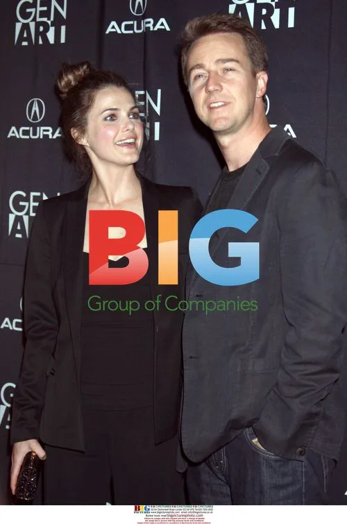 Keri Russell and Edward Norton at 'Leaves of Grass' screening