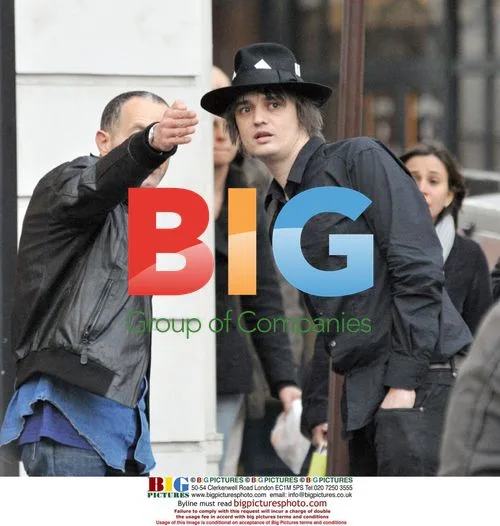 Pete Doherty Spotted in Paris