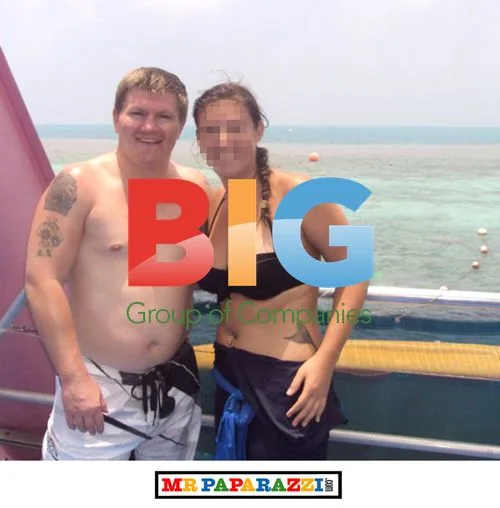 Ricky Hatton on Great Barrier Reef holiday