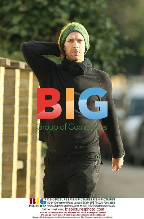 Chris Martin Walking in North London