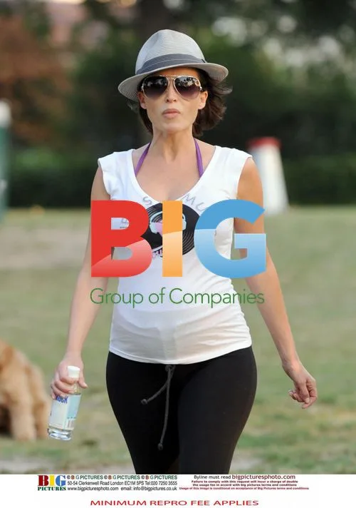 Pregnant Dannii Minogue Takes Stroll