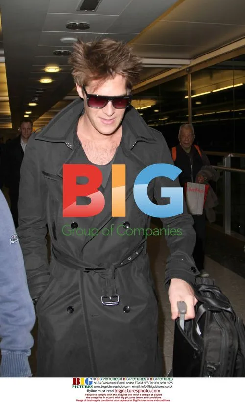 Basshunter at Heathrow Airport