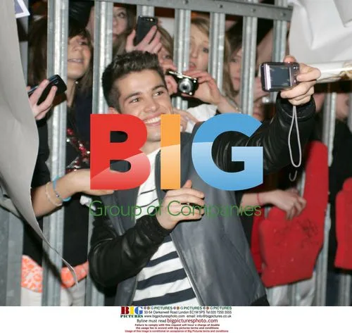 Joe McElderry Presented Platinum Disc at X Factor Tour
