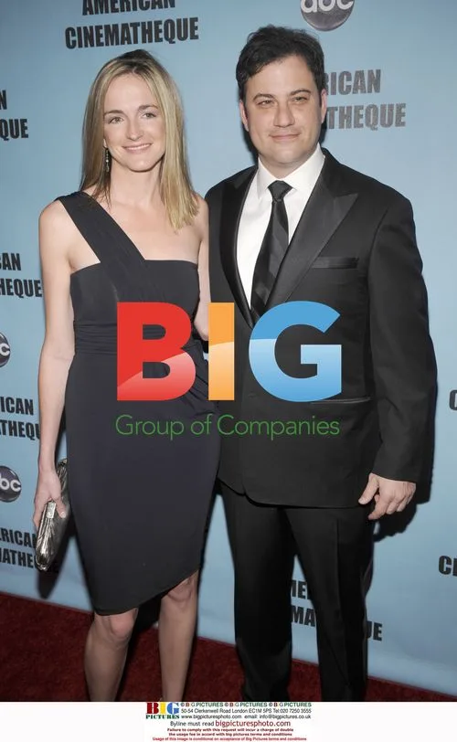 Jimmy Kimmel and Molly McNearney at Cinematheque Awards