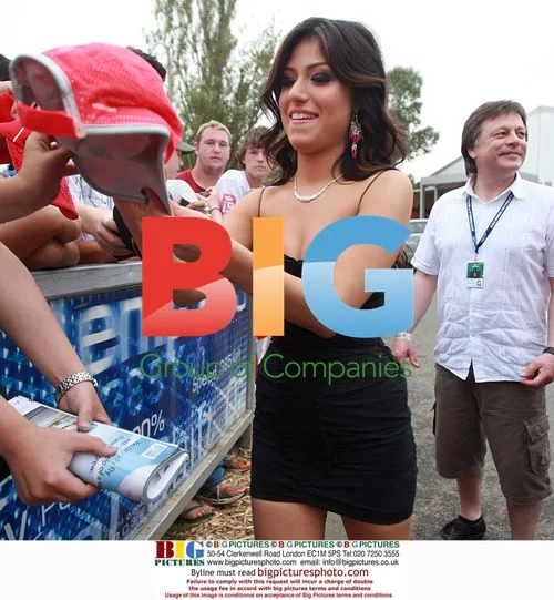 Gabriella Cilmi at Australian Grand Prix