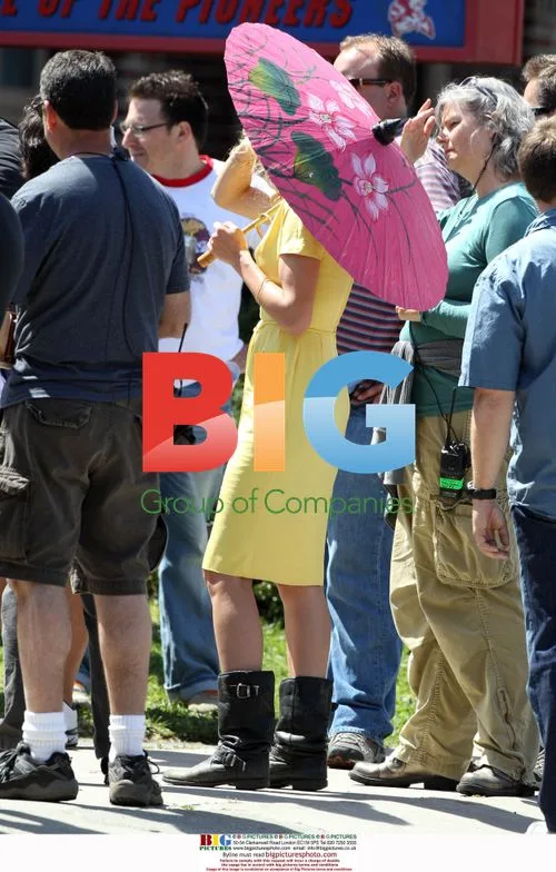 Cameron Diaz on 'The Teacher' set