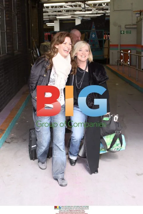 Celebrities at ITV Studios, London