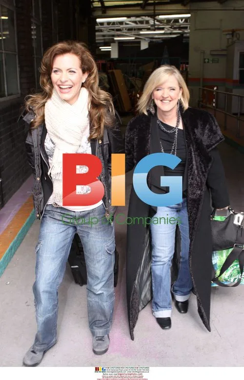 Celebrities at ITV Studios, London