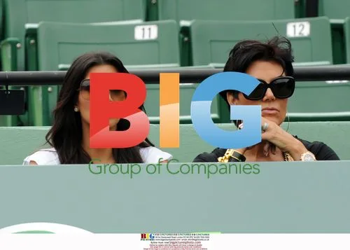 Kim Kardashian Attends Sony Ericsson Open