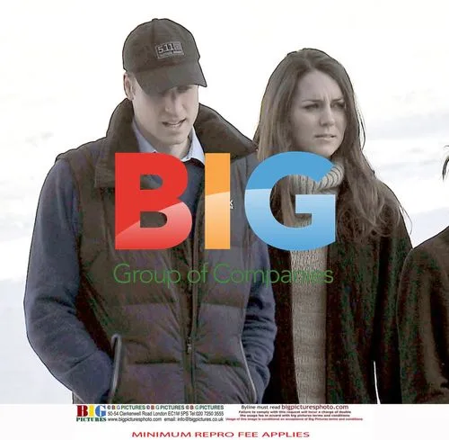 Prince William and Kate Middleton Skiing in French Alps