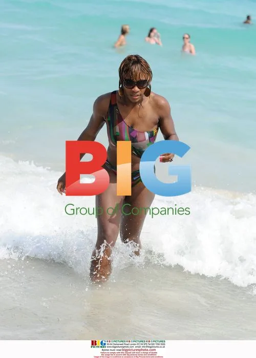 Serena Williams at Miami Beach