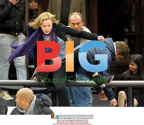 Abbie Cornish on 'The Dark Fields' set