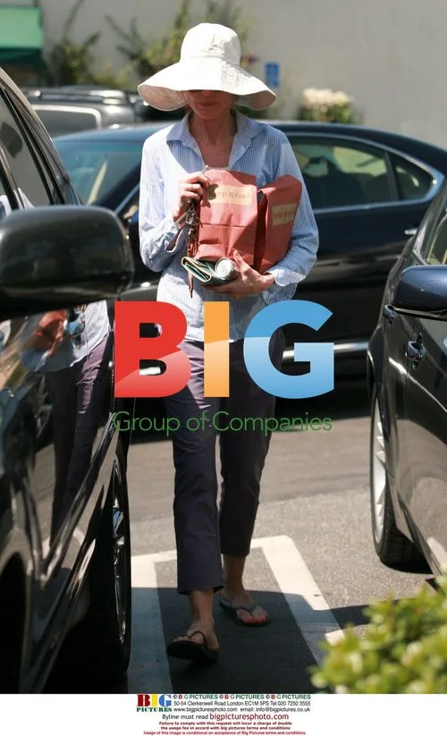 Marcia Cross at Whole Foods in LA