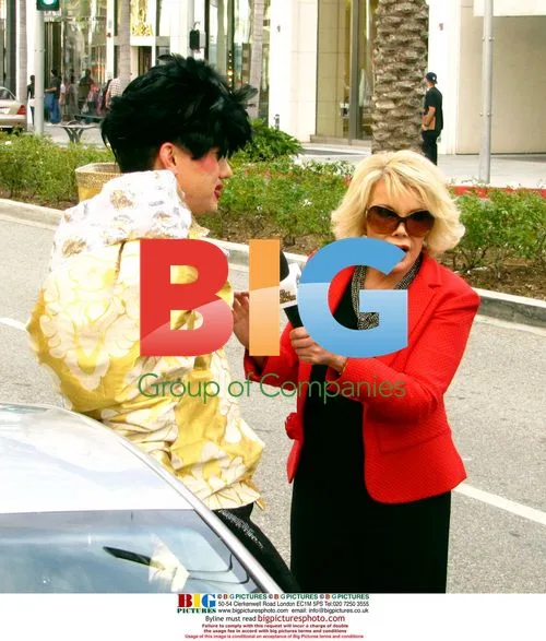 Joan Rivers Filming TV Show