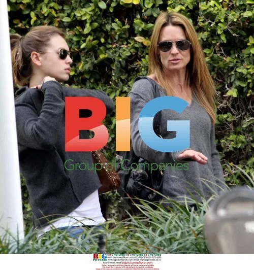 Robin Wright Penn with Daughter in Santa Monica