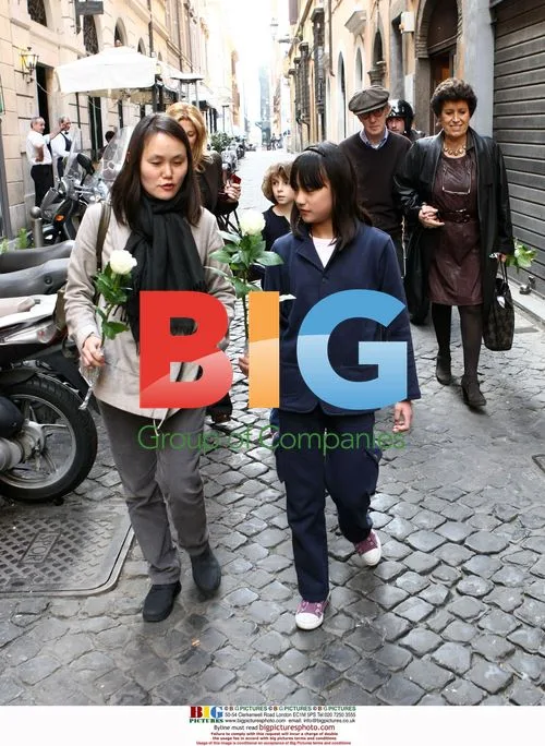 Woody Allen and Family Lunch with Carla Fendi