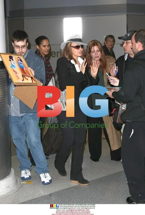 Raquel Welch Arrives at JFK