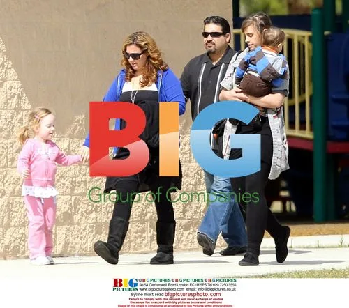 Tiger Woods' son at the park