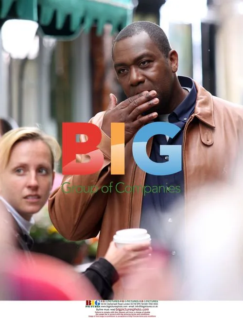 Lenny Henry Filming Premier Inn Ads