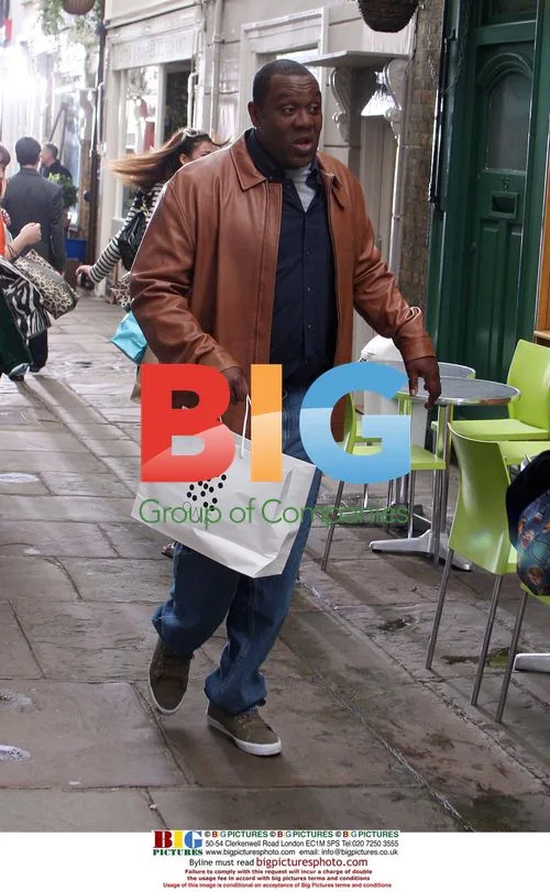 Lenny Henry Filming Premier Inn Ads