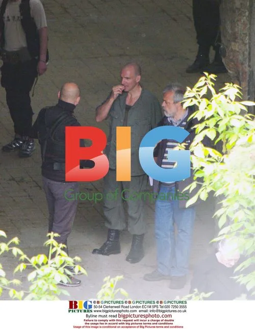 Director Fiennes, Actor Butler, Redgrave and Stimac on Coriolanus Set