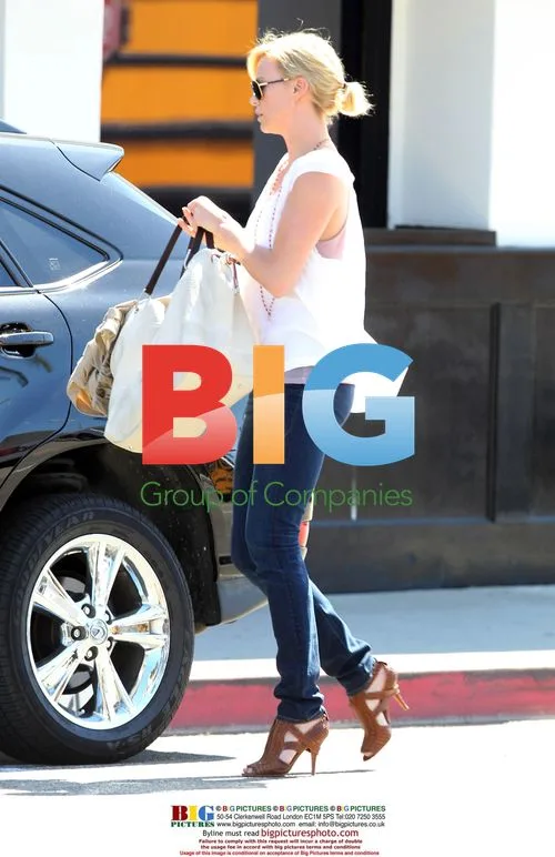 Charlize Theron Shopping in Beverly Hills
