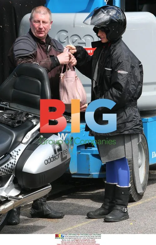 Tamzin Outhwaite at 'Over The Rainbow' Studios