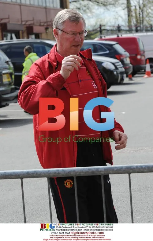 Sir Alex Ferguson at Old Trafford Charity Match