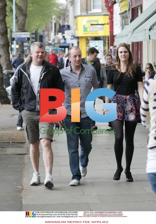 Adrian Chiles Out for a Stroll