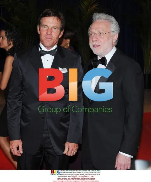 Dennis Quaid and Wolf Blitzer at White House Correspondents Dinner