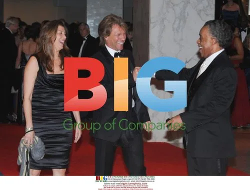 Jon Bon Jovi and wife at White House Correspondents Dinner