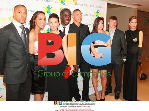 Arsenal players at Charity Event