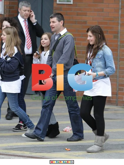 Celebs at Old Trafford for United Relief Live