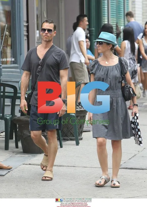 Guy Pearce and wife Kate Mestitz in Manhattan