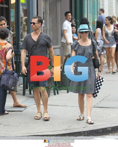 Guy Pearce and wife Kate Mestitz in NYC