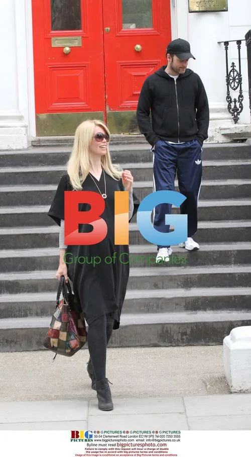 Claudia Schiffer on School Run
