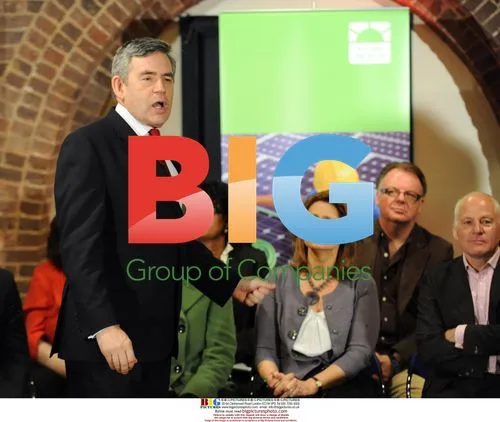 Gordon Brown and Sarah on Campaign Trail
