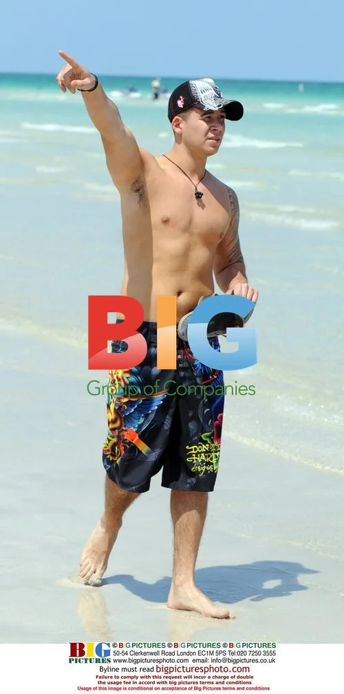 Vinny & Pauly D on Miami Beach