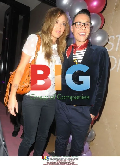 Gok Wan and Fearne Cotton at Attitude Magazine Party