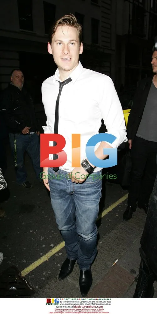 Lee Ryan at Attitude Magazine Party