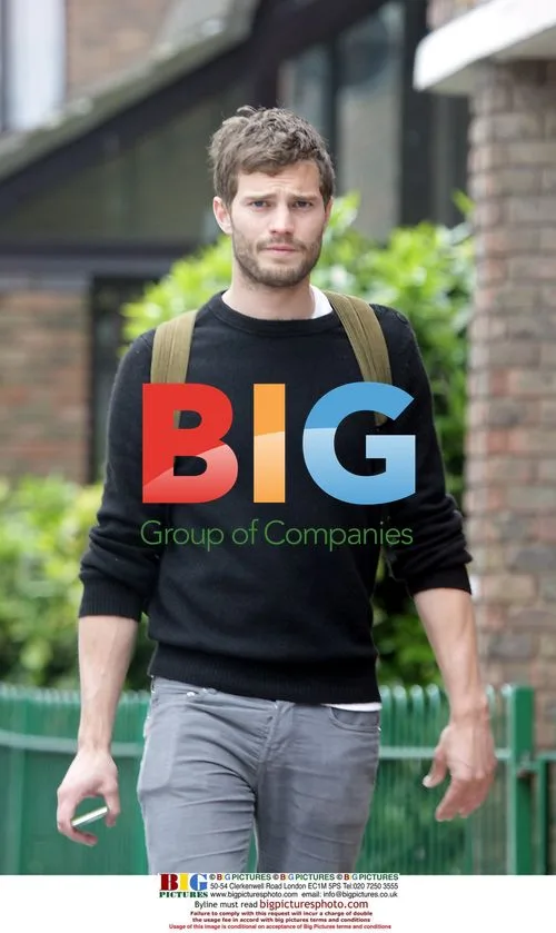 Calvin Klein Model Jamie Dornan Spotted in London