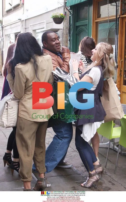 Lenny Henry Filming Premier Inn Ads