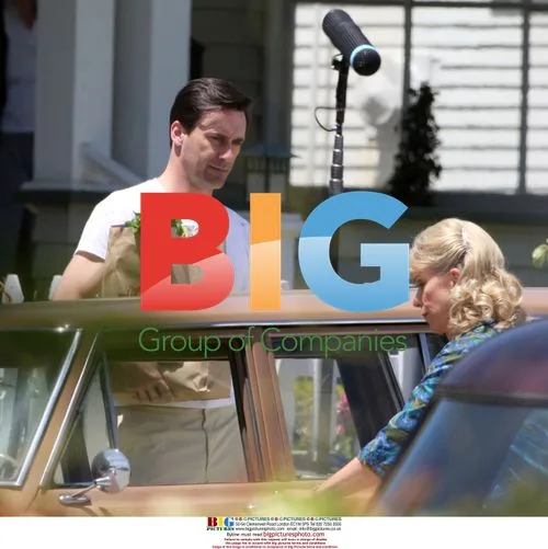 Jon Hamm on 'Mad Men' Set