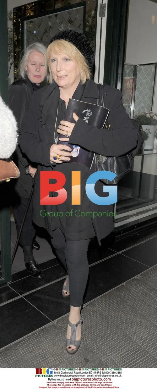 Dawn French and Jennifer Saunders at the Ivy Club