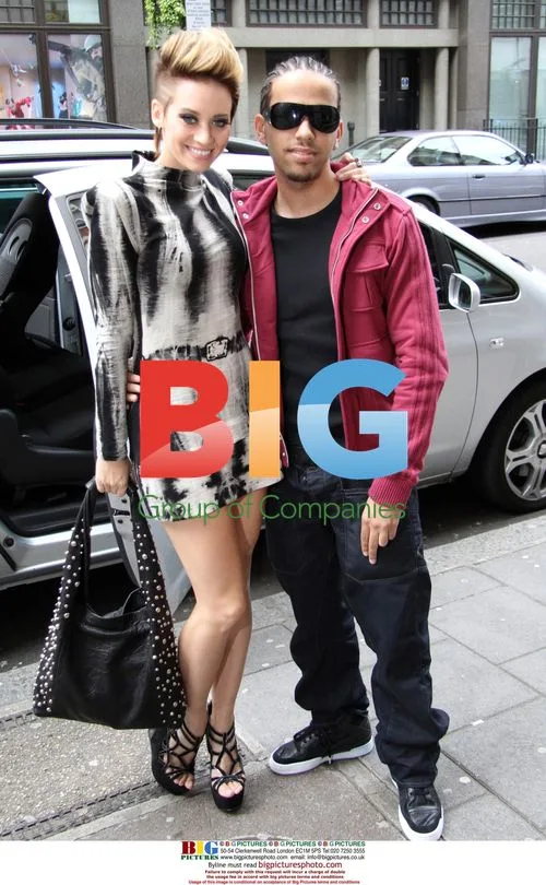 Kimberly Wyatt Arriving at BBC Studios