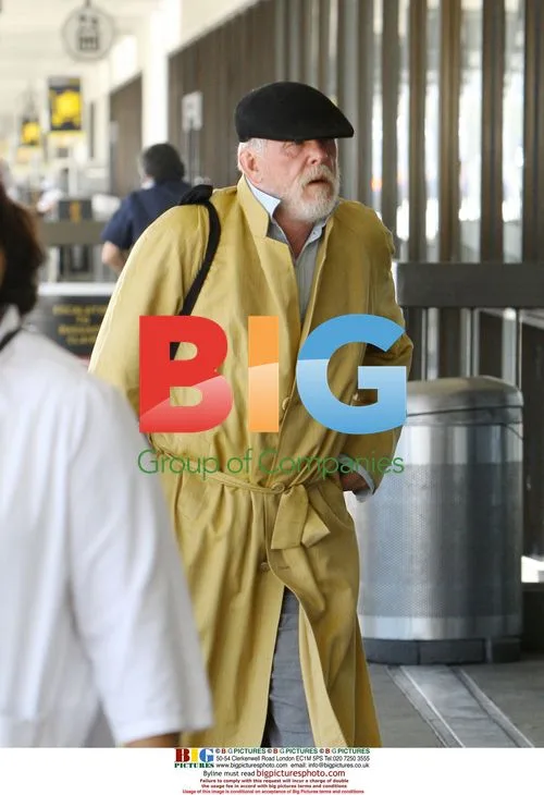 Nick Nolte with girlfriend and daughter at LAX