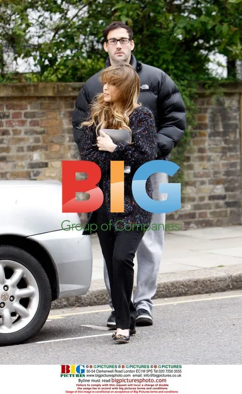Rachel Stevens and Alex Bourne at Home