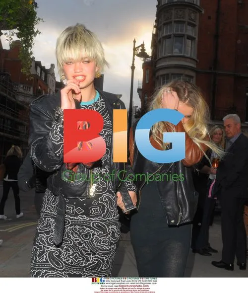 Pixie Geldof and Daisy Coburn at Teen Vogue Launch