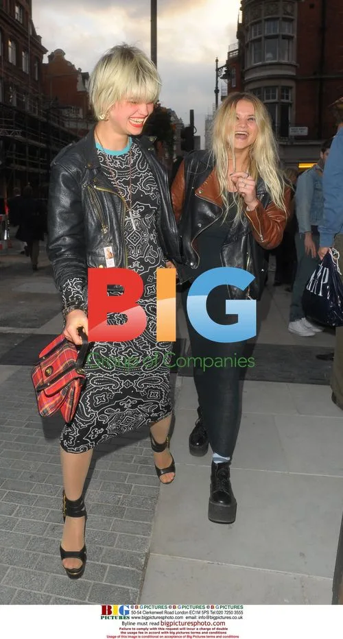 Pixie Geldof and Daisy Coburn at Teen Vogue Launch