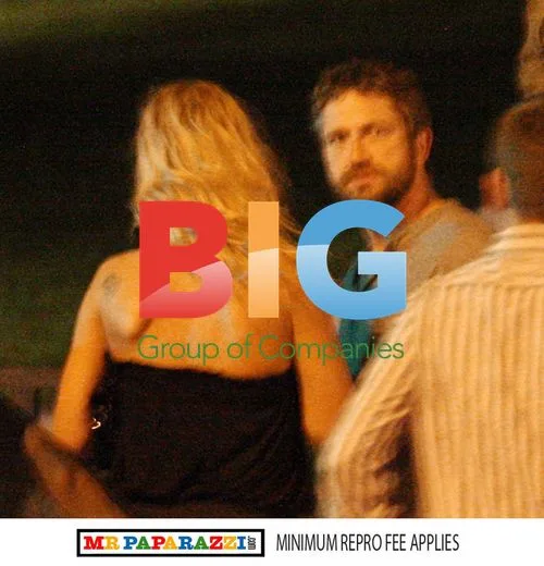 Gerard Butler Enjoys Night Out in Serbia